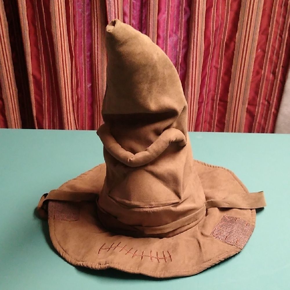 Harry Potter Brown Wizard Hat Sorting Hat Costume Halloween Theater